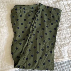 J.Crew Factory High-Rise Girlfriend Chino Pants